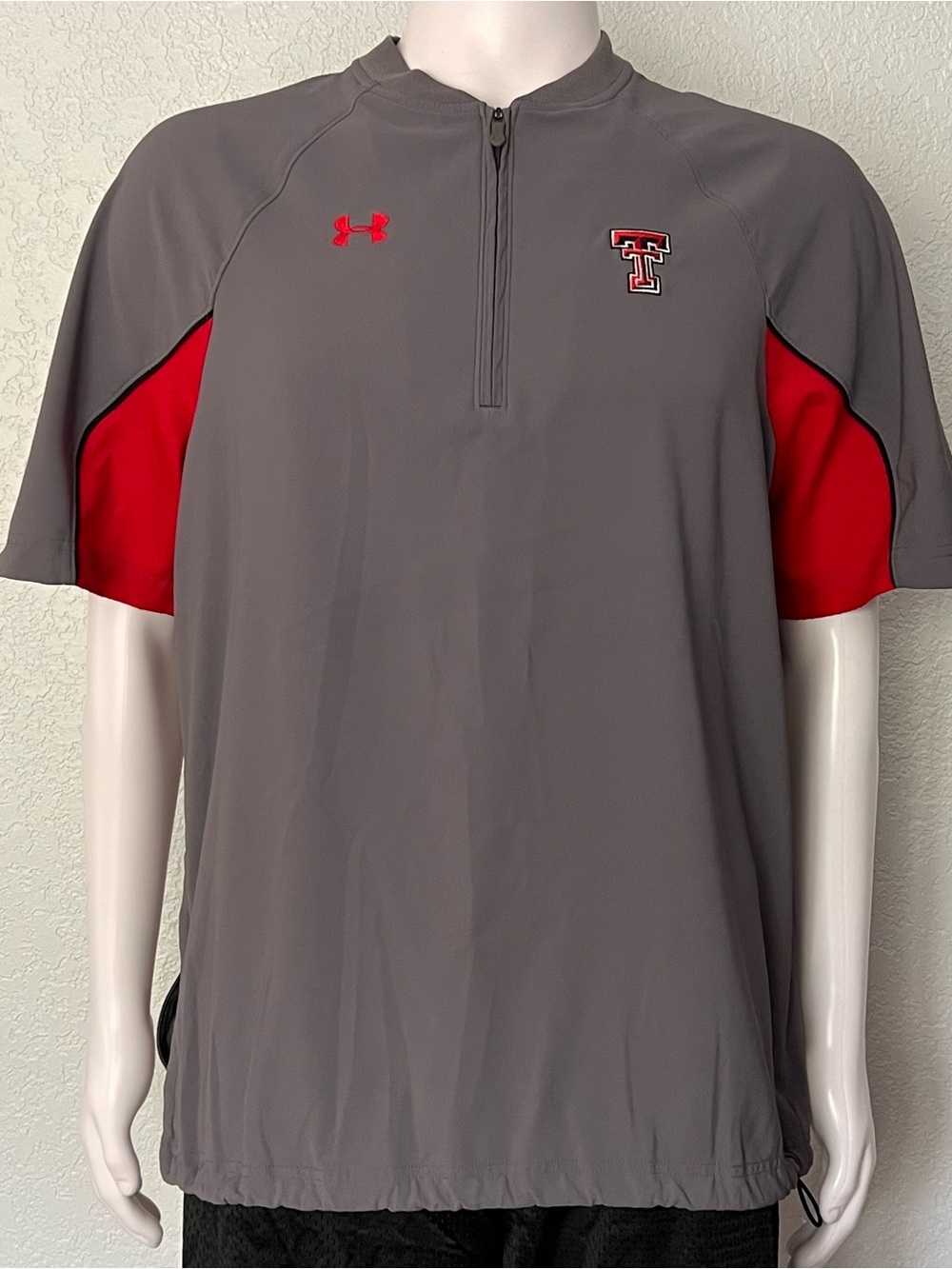 Texas Tech Red Raiders Golf Pullover Under Armour 1/4 Zip Medium